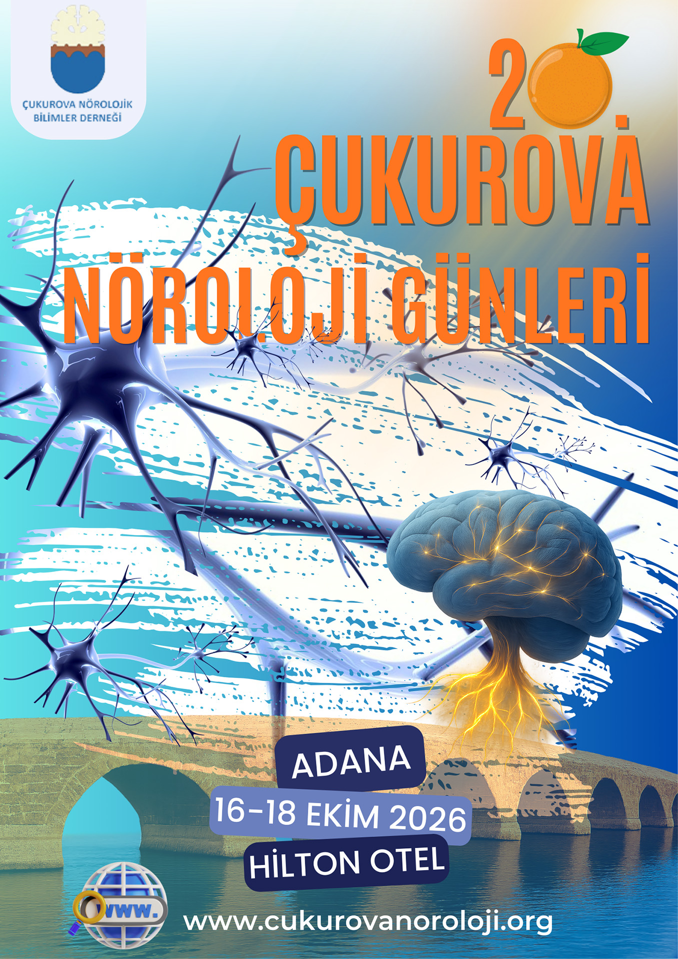 20. Çukurova Nöroloji Günleri Poster